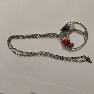 7 Chakras Tree Pendant